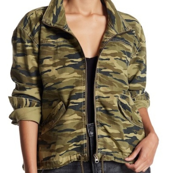 Abound Jackets & Blazers - Abound cotton camouflage jacket size XS